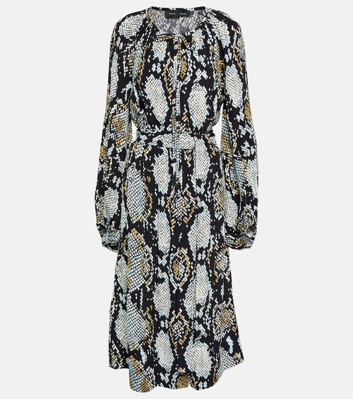 Proenza Schouler Printed jersey midi dress