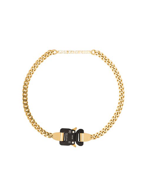 Buckle chain necklace - Gold