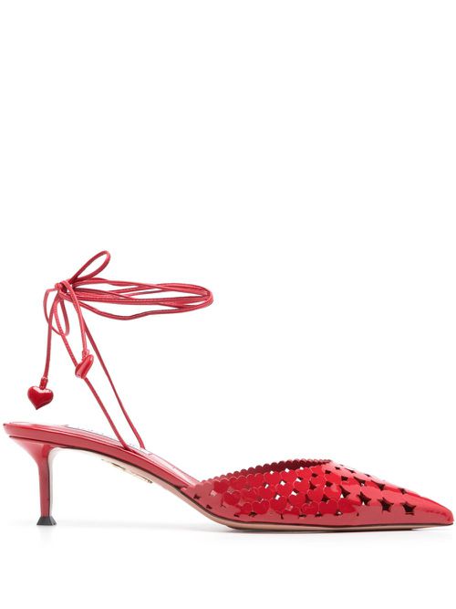 50mm Amourose pumps - Red
