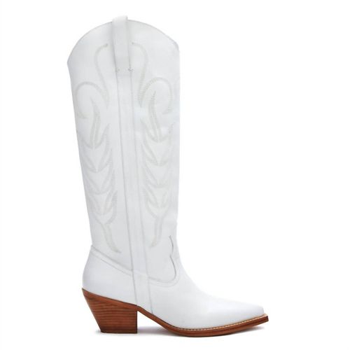 Agency Western Boot In White