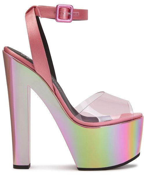 Tarifa Plexi 170mm sandals - Pink