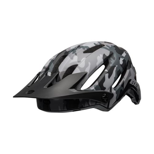 (L - 58-62 CM, Matt / Gloss Black Camo) Bell 4Forty MTB Helmet