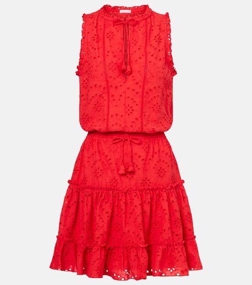 Clara broderie anglaise cotton minidress