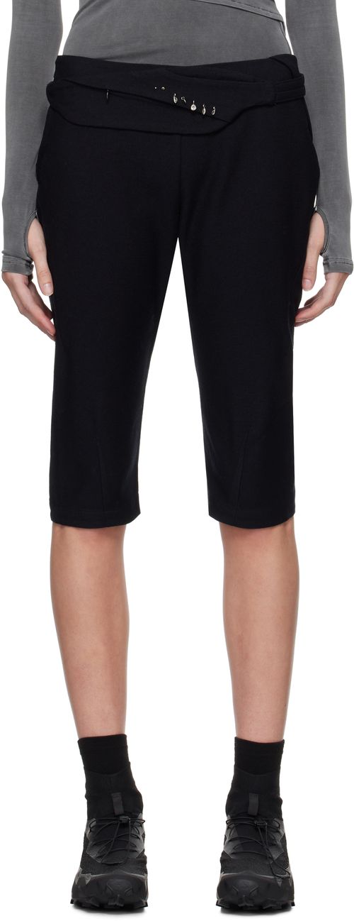 HYEIN SEO Black Charm Bag Capri Trousers