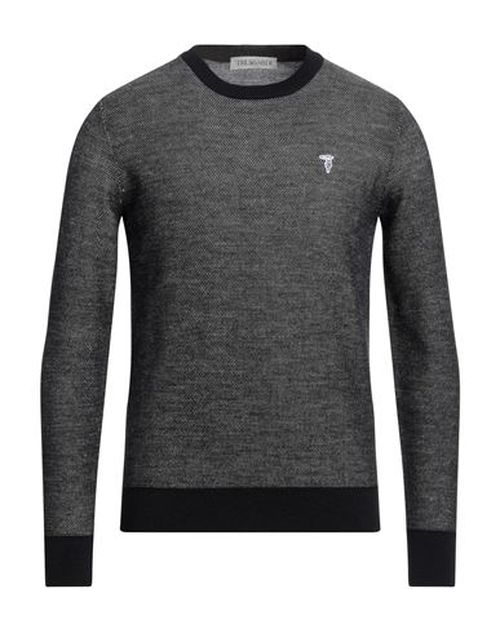 Man Sweater Steel grey