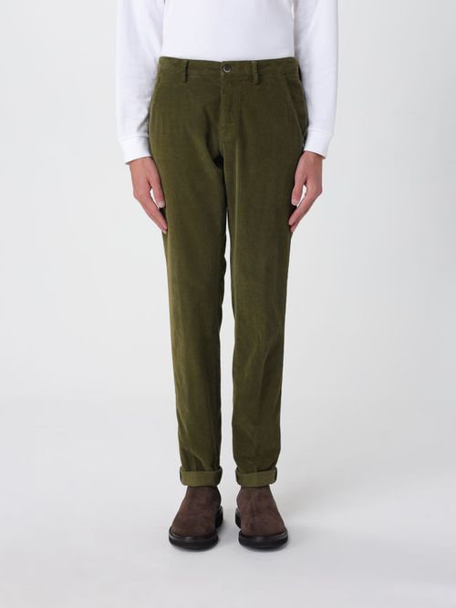 Pants Men color Green