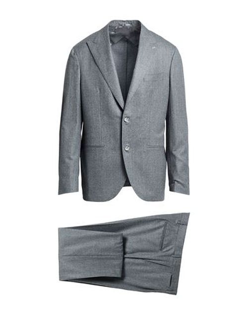 Man Suit Grey Size 44 Virgin Wool