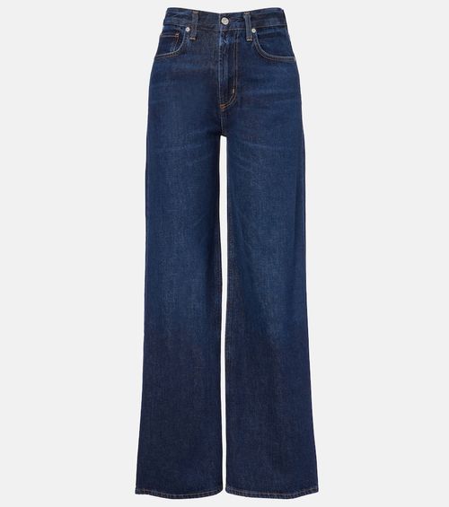 Paloma mid-rise wide-leg jeans