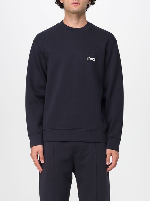Sweatshirt Men color Blue