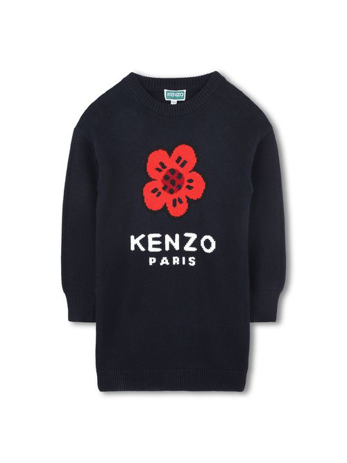 Dress with logo