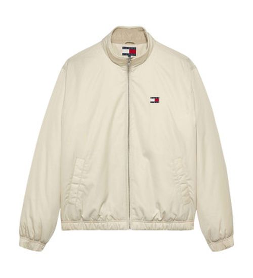 Tommy Jeans for man. DM0DM21936 Beige Padded Bomber Jacket (L), Casual, Recycled Polister, Sustainable
