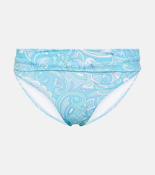 Brussels printed bikini bottoms