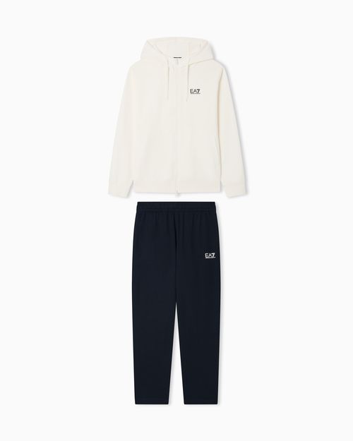 Core Identity cotton-jersey tracksuit