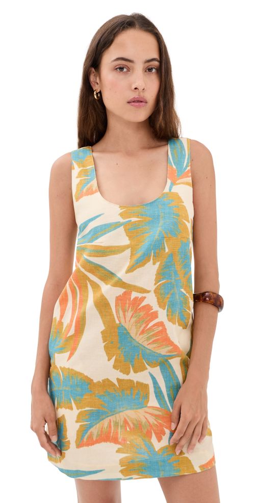 Aurora Tieback Dress Print