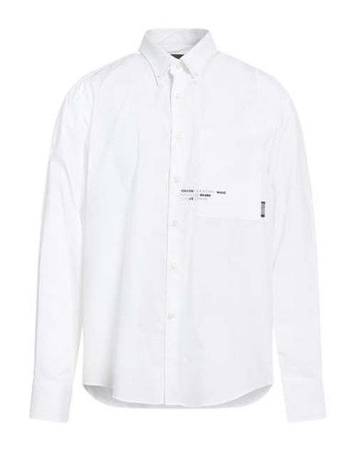 Man Shirt White Size 17 ½ Cotton