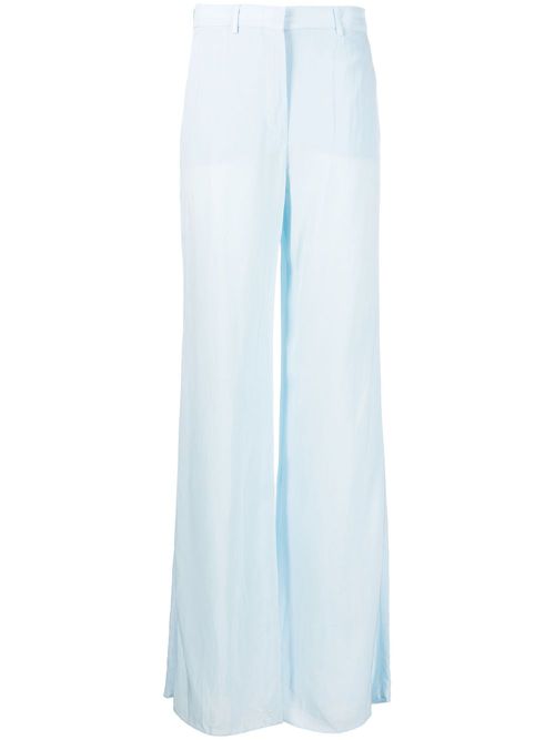 Straight-leg cut trousers - Blue