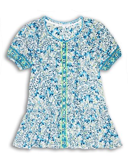 Kid Girl Kids' dress Azure Size 10 Viscose