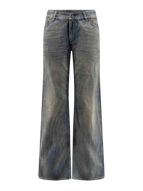 Jeans Curved Waist Pants