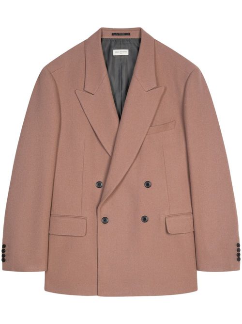 DRIES VAN NOTEN Oversized blazer - Roze