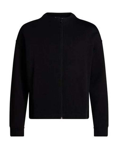 Man Sweatshirt Black Size S Cotton, Polyester