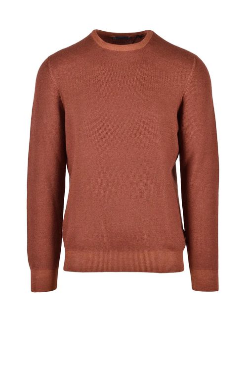Brown Virgin Wool Sweater
