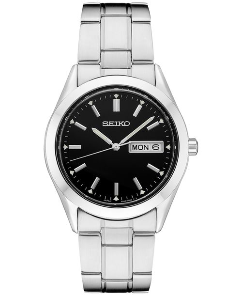 Men's Essentials Stainless Steel Bracelet Watch 38mm - Silver