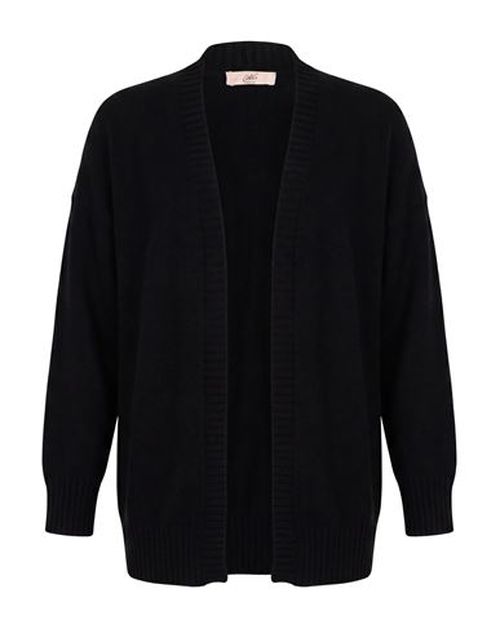 Woman Cardigan Black Size 8 Polyacrylic, Alpaca wool, Polyamide, Polyester