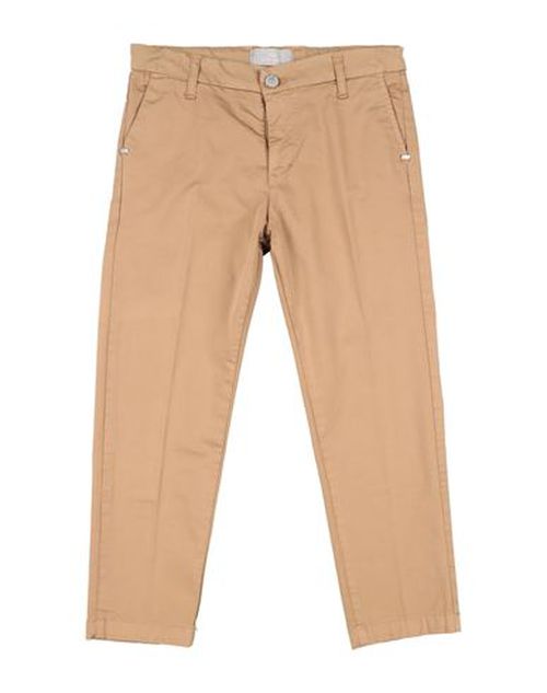 Kid Boy Pants Khaki Size 9 Cotton, Elastane
