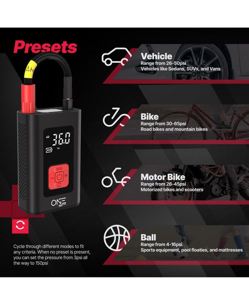 Jump Starter 1200A Peak Battery Pack, 12V Jump Box for Battery up to 7L Gas or 5L Diesel Engine - Black