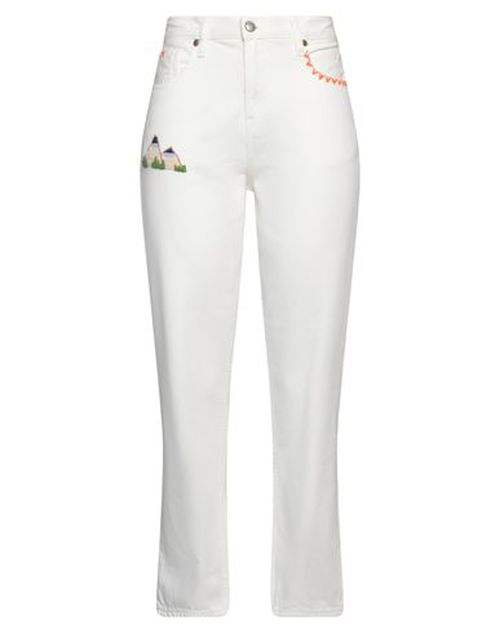 Roÿ Roger's Woman Jeans White Size 24 Cotton
