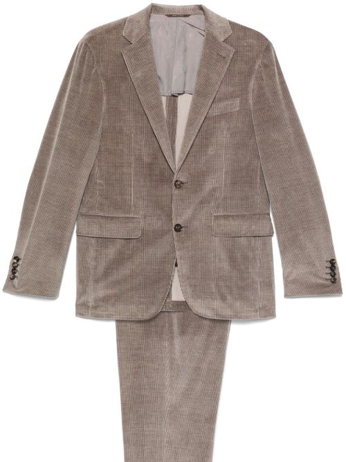 Corduroy suit - Brown