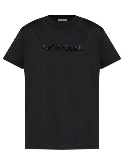Black Logo Crew Neck T-Shirt