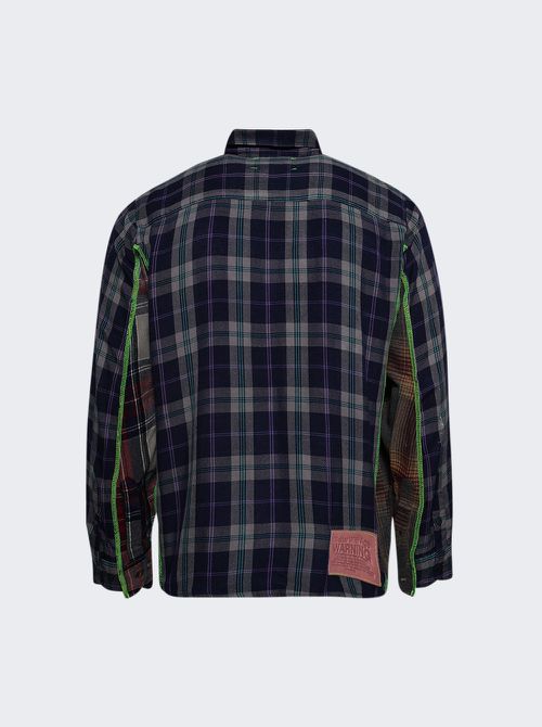 Gentlemen's 3 Panel Flannel Shirt Assorted Colors