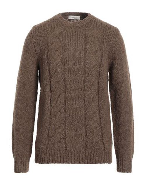 Cashmere Company Man Sweater Brown Size 38 Wool