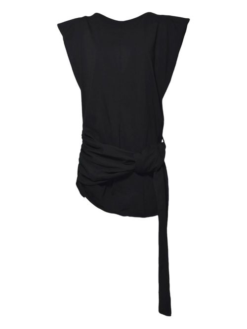 Ruched top - Black
