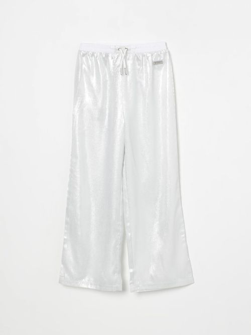 Pants DKNY Kids color Grey
