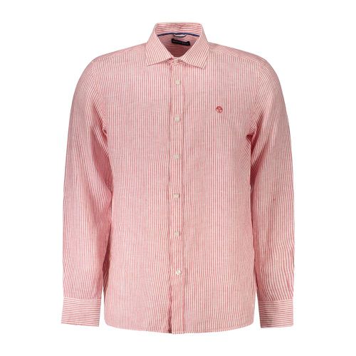 Red Linen Shirt - XL