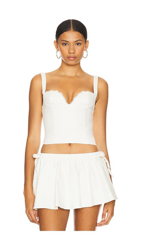 LOBA BUSTIER LOURICA in Ivory. Größe XS. Also in L