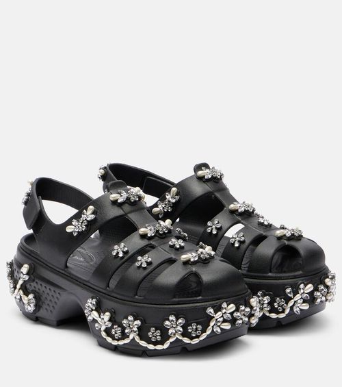 Simone Rocha x Crocs Stomp Fisherman platform sandals