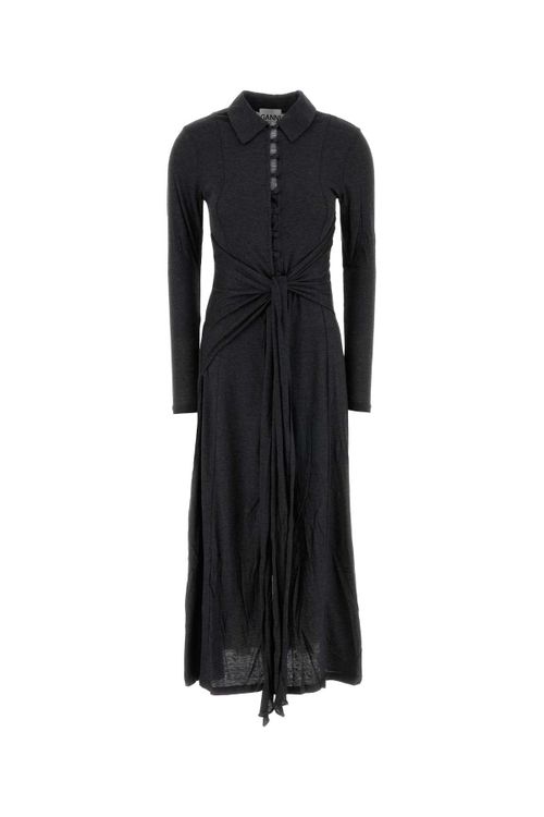 Jersey Dress — Gray