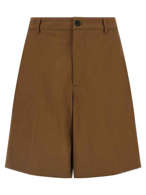 Brown Easy Bermuda Shorts