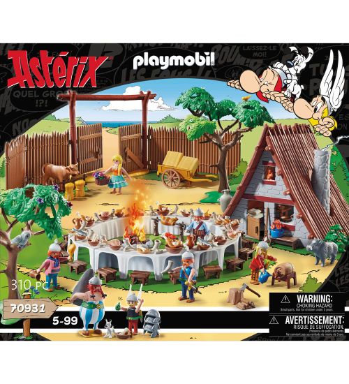 Playmobil Asterix - The Large Village party - 70931 - 310 Parts - Playmobil - OneSize - Toy
