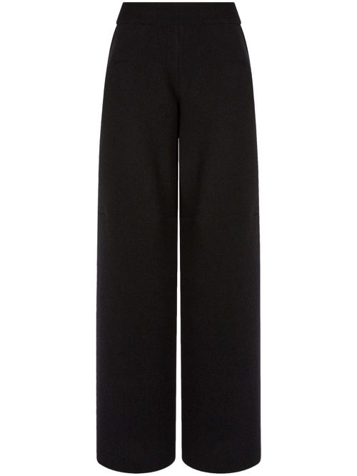 Double-weave trousers - Black