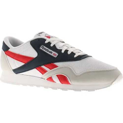 Men's Reebok Cl Nylon Men's Trainers UK Size - White - Size: 10.5