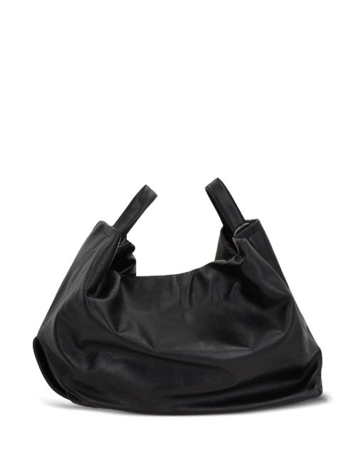 Tulips tote bag - Black