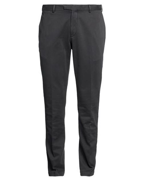 Man Pants Grey Size 40 Cotton, Elastane