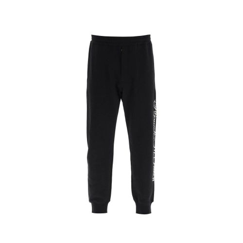 Cotton Joggers — Black