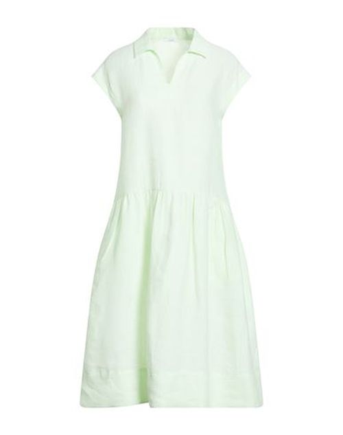 Easy Woman Midi dress Light green Size 6 Linen