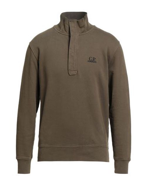 C. p. Company Man Sweatshirt Military green Size M Cotton
