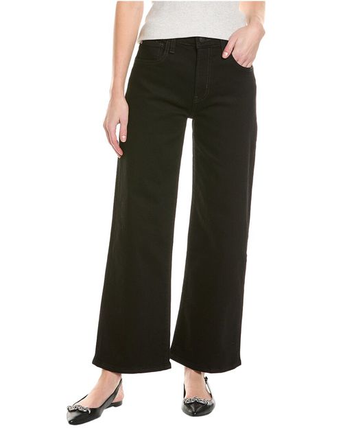 Jeans Rosalie Black Rinse Wide Leg Jean